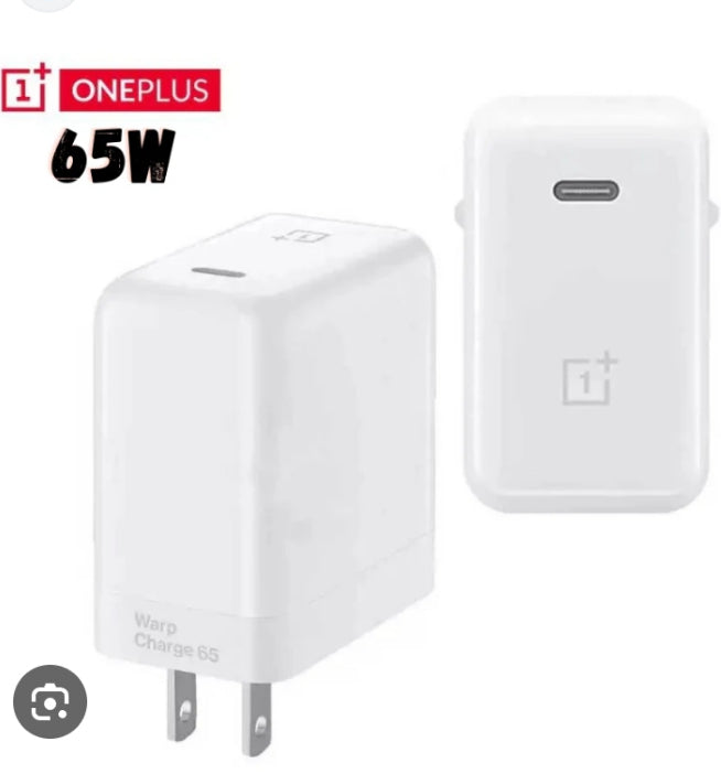 OnePlus Warp Charge 65W Power adapter with Cable