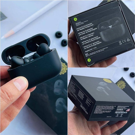 BLACK ANC NOISE CANCELLATION AIRPODS PRO 2